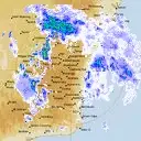 Live Canberra Weather Radar - 256km - Rain Rate