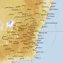 Live Canberra Weather Radar - 256km - Rain Rate
