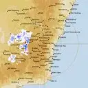 Live Canberra Weather Radar - 256km - Rain Rate