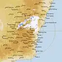 Live Canberra Weather Radar - 256km - Rain Rate