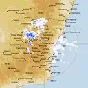 Live Canberra Weather Radar - 256km - Rain Rate