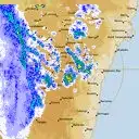 Live Canberra Weather Radar - 128km - Rain Rate