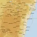 Live Canberra Weather Radar - 128km - Rain Rate