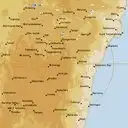 Live Canberra Weather Radar - 128km - Rain Rate