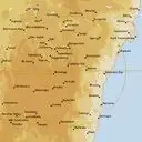 Live Canberra Weather Radar - 128km - Rain Rate