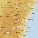 Live Canberra Weather Radar - 128km - Rain Rate