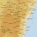Live Canberra Weather Radar - 128km - Rain Rate