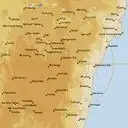 Live Canberra Weather Radar - 128km - Rain Rate