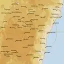 Live Canberra Weather Radar - 128km - Rain Rate