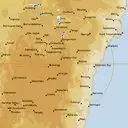 Live Canberra Weather Radar - 128km - Rain Rate