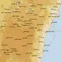 Live Canberra Weather Radar - 128km - Rain Rate