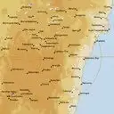 Live Canberra Weather Radar - 128km - Rain Rate