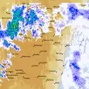 Live Canberra Weather Radar - 128km - Rain Rate