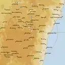 Live Canberra Weather Radar - 128km - Rain Rate
