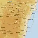 Live Canberra Weather Radar - 128km - Rain Rate