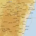 Live Canberra Weather Radar - 128km - Rain Rate