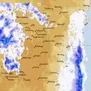 Live Canberra Weather Radar - 128km - Rain Rate