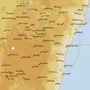 Live Canberra Weather Radar - 128km - Rain Rate