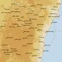 Live Canberra Weather Radar - 128km - Rain Rate