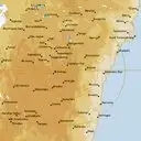 Live Canberra Weather Radar - 128km - Rain Rate