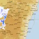 Live Canberra Weather Radar - 128km - Rain Rate