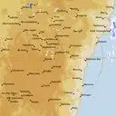 Live Canberra Weather Radar - 128km - Rain Rate