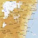Live Canberra Weather Radar - 128km - Rain Rate