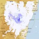 Live Canberra Weather Radar - 128km - Rain Rate