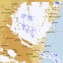 Live Canberra Weather Radar - 128km - Rain Rate