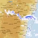 Live Canberra Weather Radar - 128km - Rain Rate