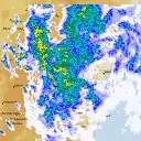 Live Canberra Weather Radar - 128km - Rain Rate