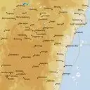 Live Canberra Weather Radar - 128km - Rain Rate