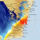 Live Canberra Weather Radar - 128km - Doppler Wind