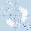 Live Willis Island Weather Radar - 128km - Rain Rate