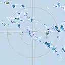 Live Willis Island Weather Radar - 128km - Rain Rate
