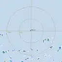 Live Willis Island Weather Radar - 128km - Rain Rate