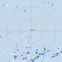 Live Willis Island Weather Radar - 128km - Rain Rate