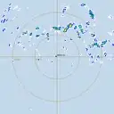 Live Willis Island Weather Radar - 128km - Rain Rate