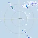 Live Willis Island Weather Radar - 128km - Rain Rate