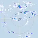 Live Willis Island Weather Radar - 128km - Rain Rate