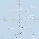 Live Willis Island Weather Radar - 128km - Rain Rate