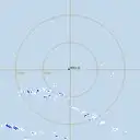 Live Willis Island Weather Radar - 128km - Rain Rate