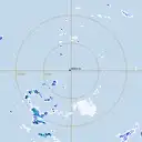 Live Willis Island Weather Radar - 128km - Rain Rate