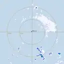 Live Willis Island Weather Radar - 128km - Rain Rate