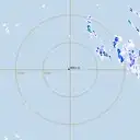 Live Willis Island Weather Radar - 128km - Rain Rate