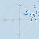 Live Willis Island Weather Radar - 128km - Rain Rate
