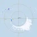 Live Willis Island Weather Radar - 128km - Rain Rate