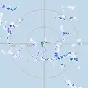 Live Willis Island Weather Radar - 128km - Rain Rate
