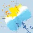 Live Willis Island Weather Radar - 128km - Doppler Wind