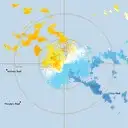 Live Willis Island Weather Radar - 128km - Doppler Wind